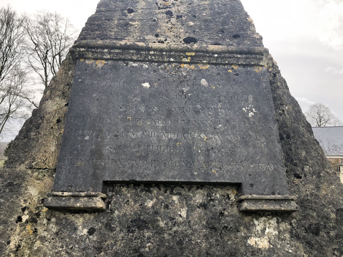mydeadgoodbook's tweet photo. Another from St Maryโs, Painswick. And my fourth pyramid tomb. Quite a statement #tombs #pyramid #pyramidtomb #TombsonTuesday https://t.co/DNHlVMWpxz