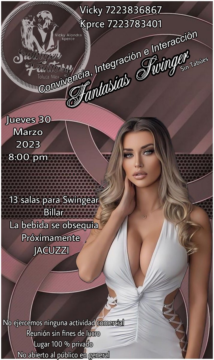 Swinger Fantasy Club Privado tweet media