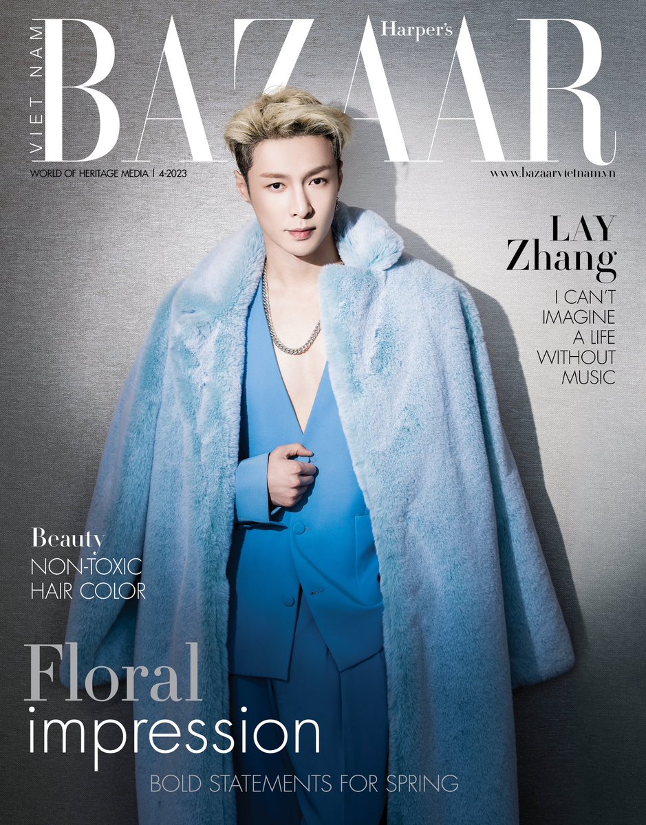 lay_studio's tweet image. Our @layzhang graces the April cover of Harper’s Bazaar Vietnam. We can’t get enough of these looks and we can’t imagine a life without our favorite boss 🥰
