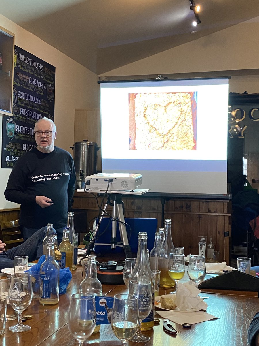 nottscider's tweet image. Last Saturday was my turn to lead a presentation &amp;amp; talk plus tasting to the @NCiderclub with a group of winemakers, cidermakers, &amp;amp; #cider drinkers present. We went from bone-dry "raw" still, through 3 types of our 500ml &amp;amp; 750ml bottled sparkling #ciders. #goodfun #Nottingham