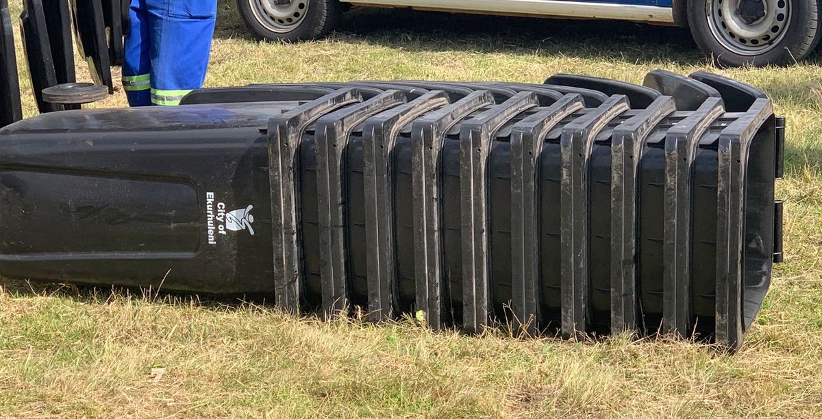 CITY OF EKURHULENI on Twitter "Even collection of replacement wheelie