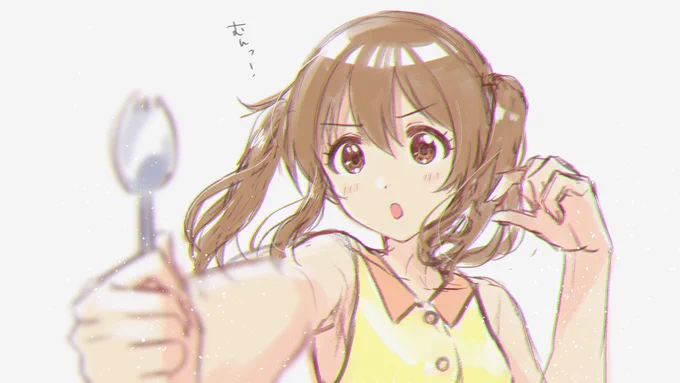 これはユッコのツインテ描きたかったのに、とときんになったやつ 