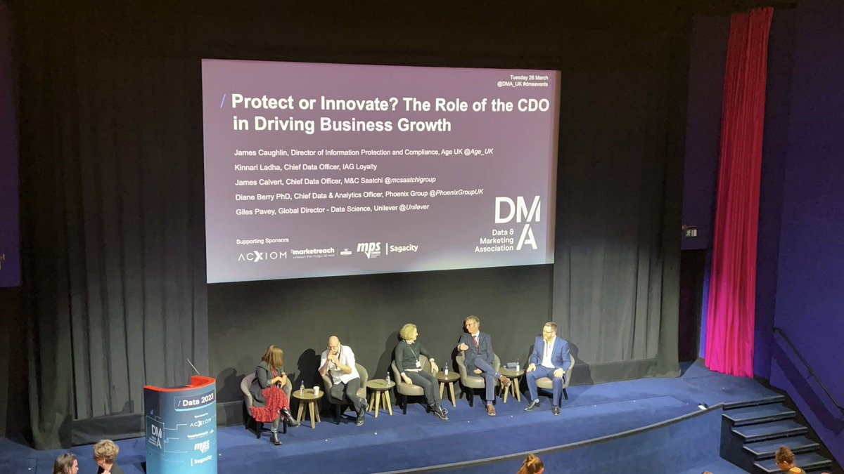 damianchapmanuk's tweet photo. Spent the day at #data23 with DMA as part of their #dmaevents programme. After a morning session on changes to the regulatory framework on data protection and the incoming #DPDI2 that has significant impact on "non-commercial" organisations. https://t.co/IL54z8Iugn