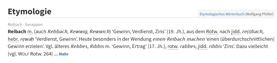 bildwerkrostock's tweet photo. Ist #Reibach eines der Worte, denen im deutschen der Antisemitismus eingeschrieben ist?
Bedeutet es doch im ürsprünglichen nichts mehr als Verdienst/Gewinn ist die negative Konnotation üblich.
Ist es ein Schimpfwort, weil es jiddisch ist? https://t.co/LUWW5xOfWi