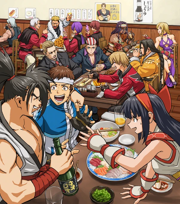 めちゃ遅くなったけどKOFXV1周年ということでDLCのみなさん 