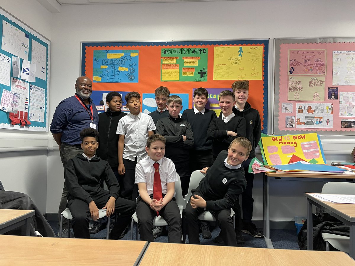 superpow3's tweet photo. Today was the last day of our #ReframingMasculinity workshops with the S1 boys @BroHighOfficial @BroEnglishDept They spent 10 weeks working with our #volunteers on a children’s - Monster Island! Thanks to @alastair_ch for giving the boys feedback and advice. #youthwriting https://t.co/OtmC9pRUng