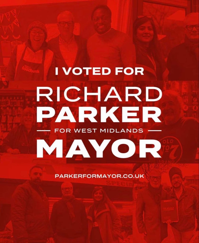 Mohammed Aikhlaq (@mohammedaikhla1) on Twitter photo Proud to have casted my vote for Richard Parker to be the labour candidate
To be the mayor for West Midlands .<a href="/RichParkerLab/">Richard Parker</a> Proud to have casted my vote for Richard Parker to be the labour candidate
To be the mayor for West Midlands .<a href="/RichParkerLab/">Richard Parker</a>