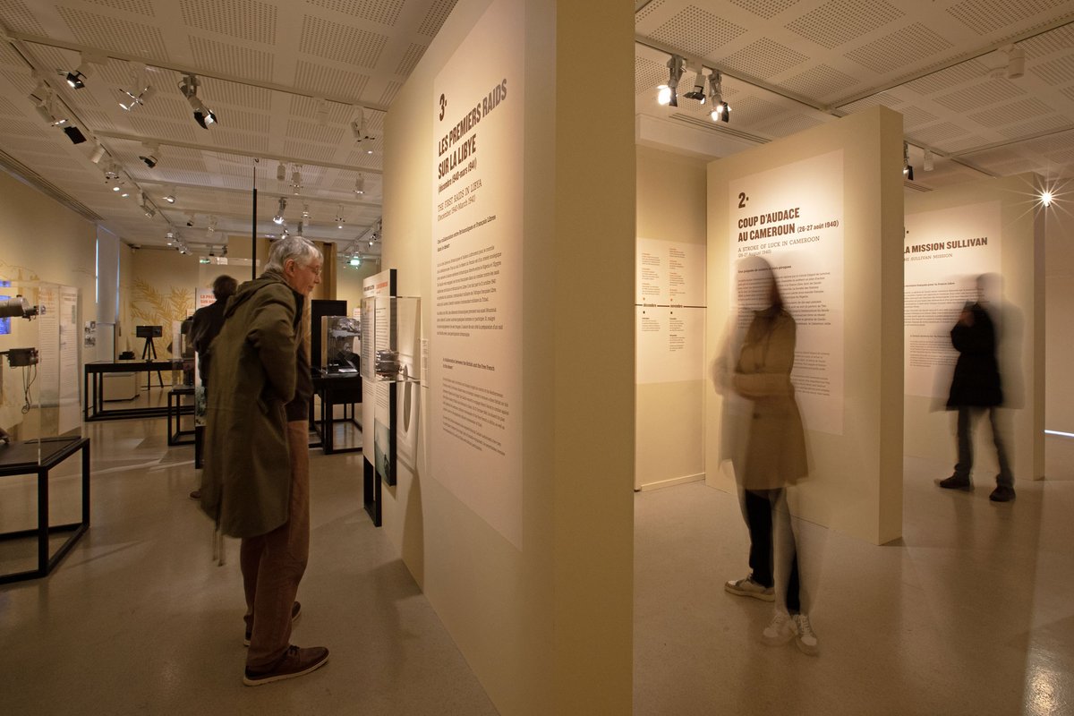 Le @museeML, son parcours permanent et exposition temporaire #LesSoldatsDuDesert1940, sont ouvert au public ce jour. Photo Gautier Deblonde, @parismusees