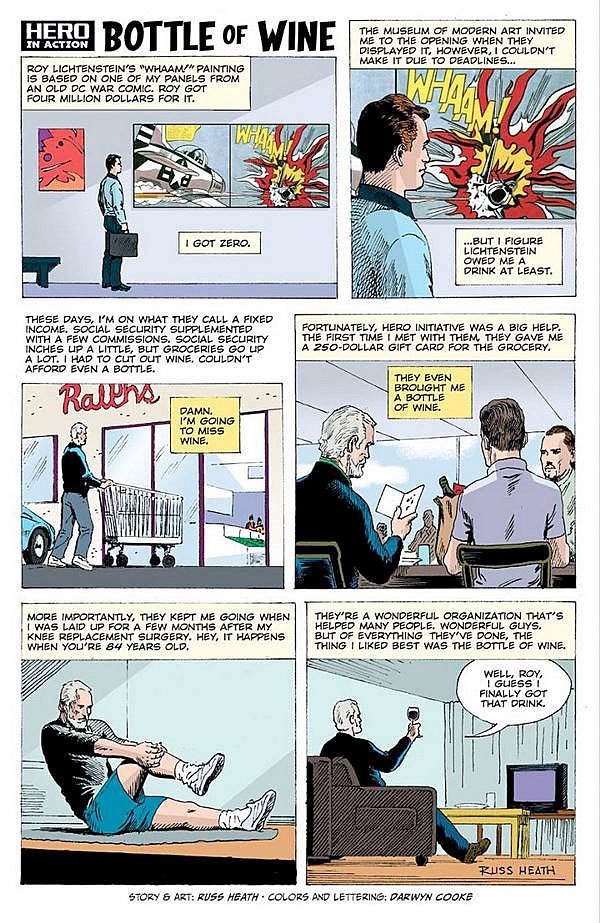I often think about this comic by Russ Heath