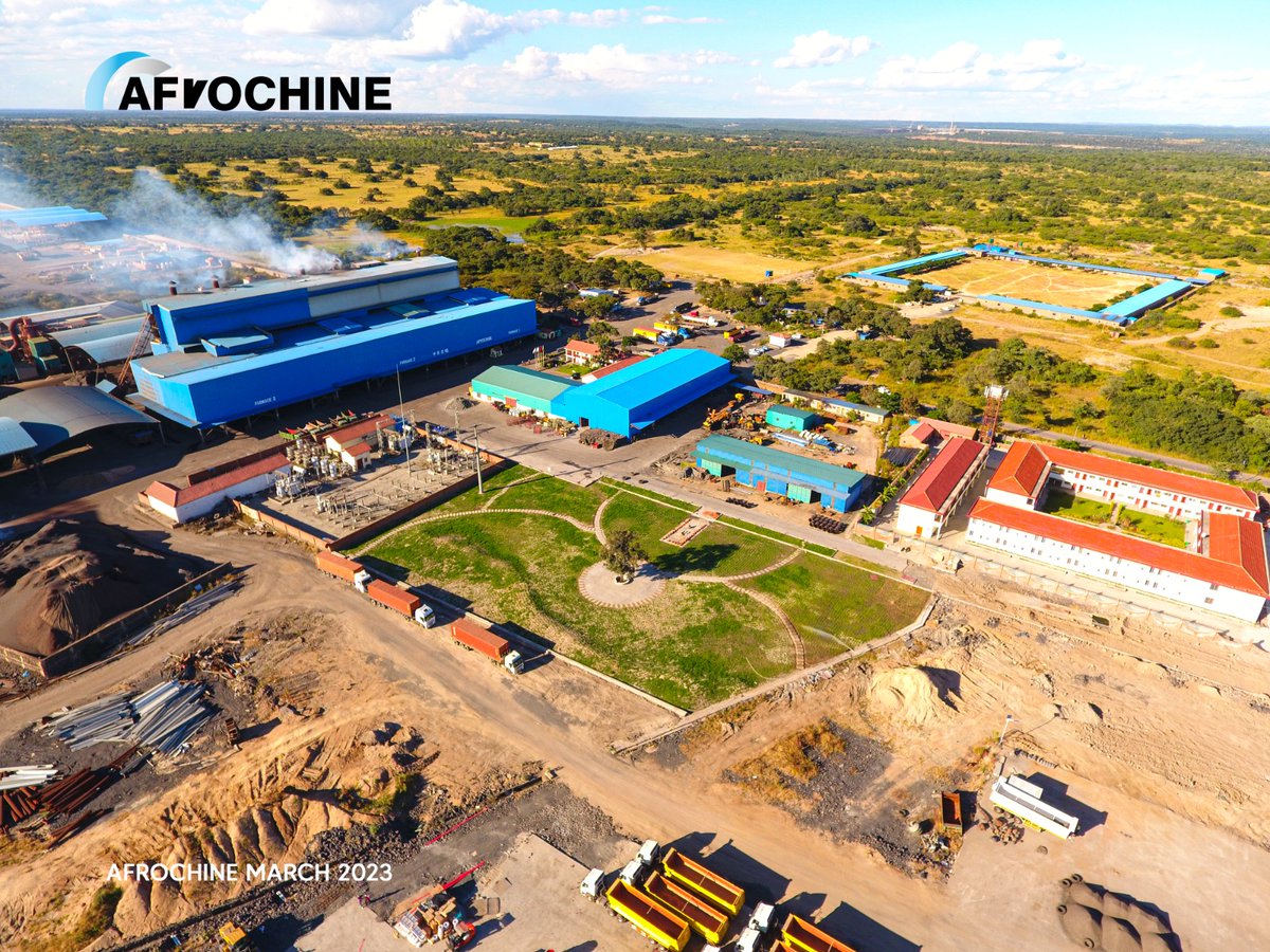 Pleased to update stakeholders that we're operating at full throttle with all five furnaces running, despite power challenges, maintaining pole position as Zim's largest ferrochrome producer & exporter. Massive economic spin-offs, including job creation, now at 1200 employees.