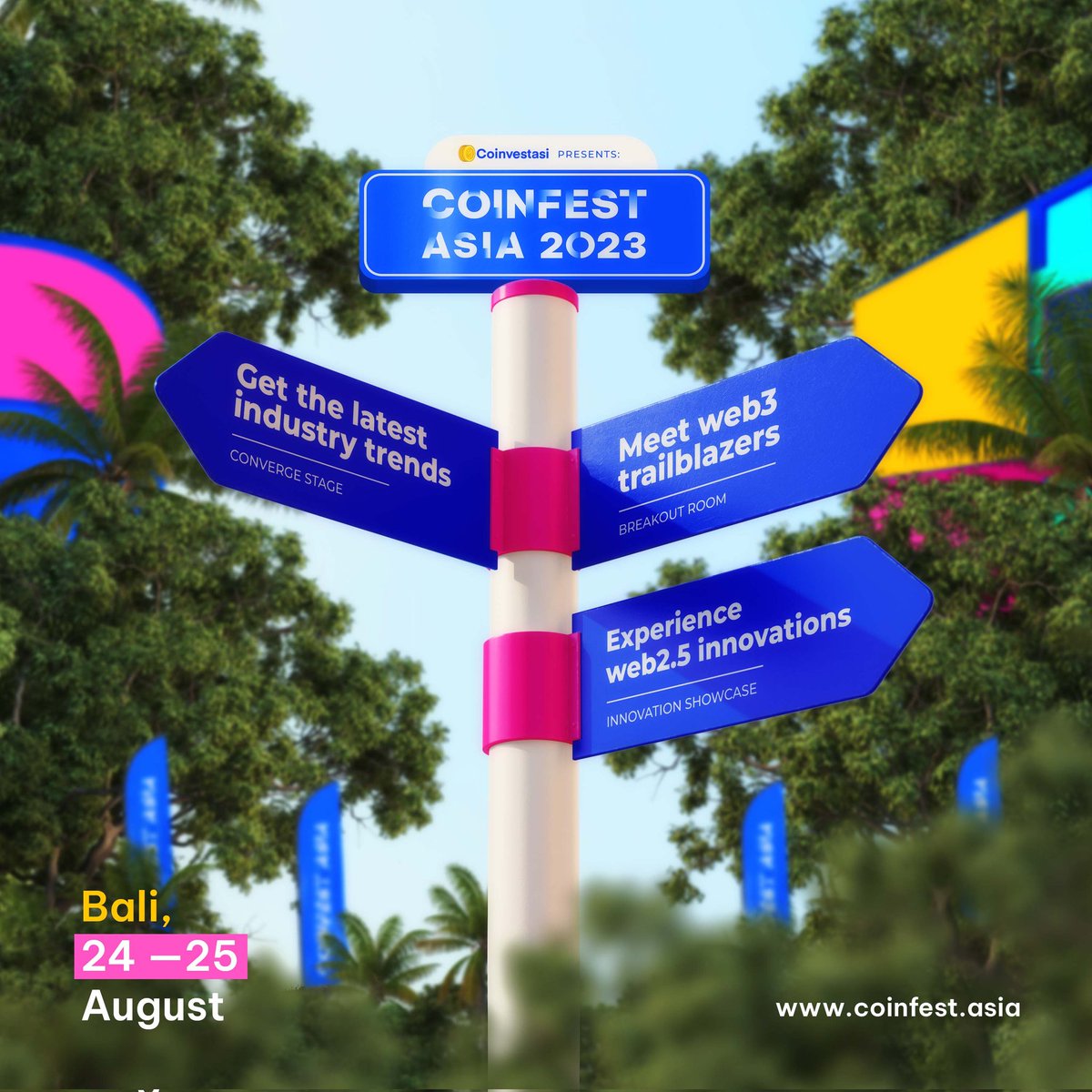 CoinfestAsia's tweet photo. When you’re lost in web3 and feeling shooketh, don’t worry, another path can be tooketh!

#CONVERGE in Bali, August 24-25 🎟 Get your tickets at https://t.co/kZf37ilaFt https://t.co/qkDR75tpmD