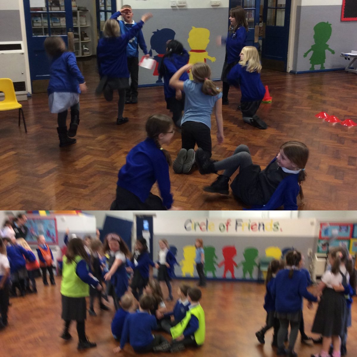 Playground pals leadership training at Newport infants