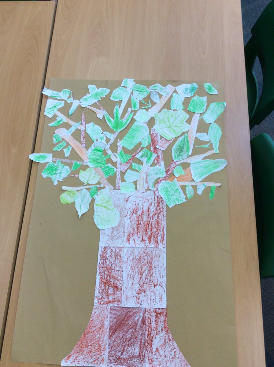 asaleavers28's tweet photo. Using our science knowledge of plants and trees, we have worked collaboratively today to create a collage using the different textures collected from our leaf and bark rubbings. 🌲🌷🌹🌸#ASAscience https://t.co/3u6AtS3Jc4