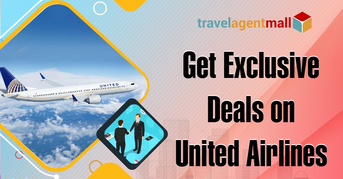 TravelAgentMall's tweet photo. Are you looking for exclusive deals on United Airlines? 

👉Mail us: sales@travelagentmall.com
👉Signup to check fares: https://t.co/6W6hhhGIrW
👉Call: +1 248-488-7700
#airlineconsolidators #UnitedAirlines #ExclusiveDeals #ConsolidatorTickets #NetFare #CorporateFare #GroupFare https://t.co/E0lFGnQygr