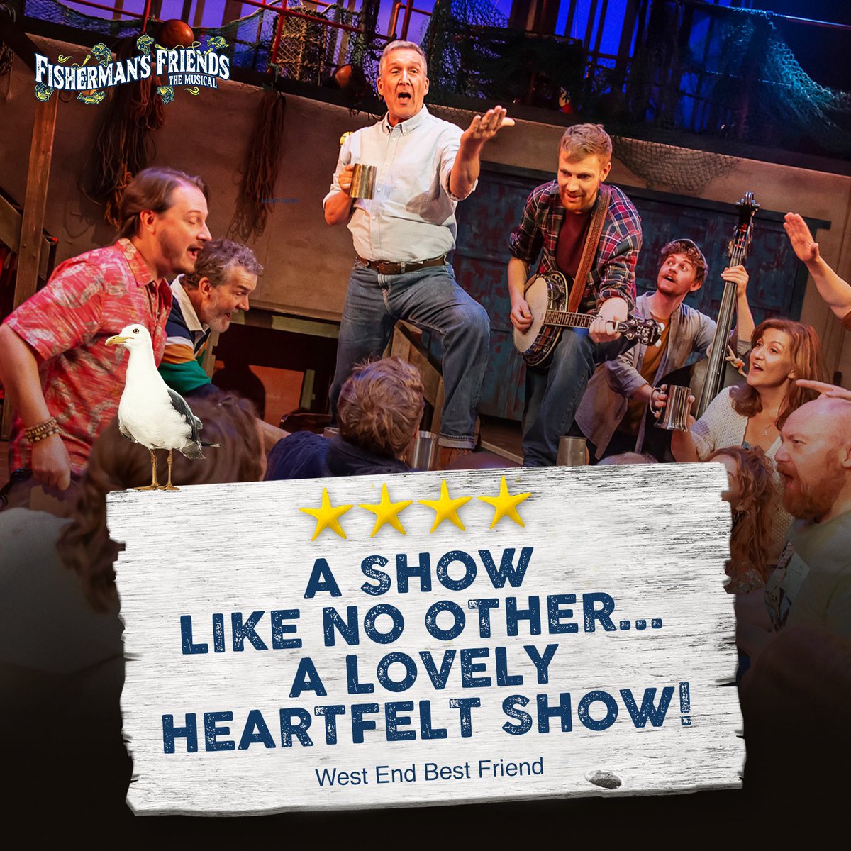 FFonstage's tweet photo. Leah: Whoโs the audience now?
Danny: Anyone with a heart, a soul and a sense of adventure...
๐
Book your trip at https://t.co/Um2dJbHCAn
#FishermansMusical https://t.co/QPMg10KdR7