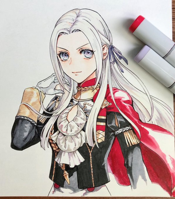 「edelgard von hresvelg」Fan Art(Latest｜RT&Fav:50)