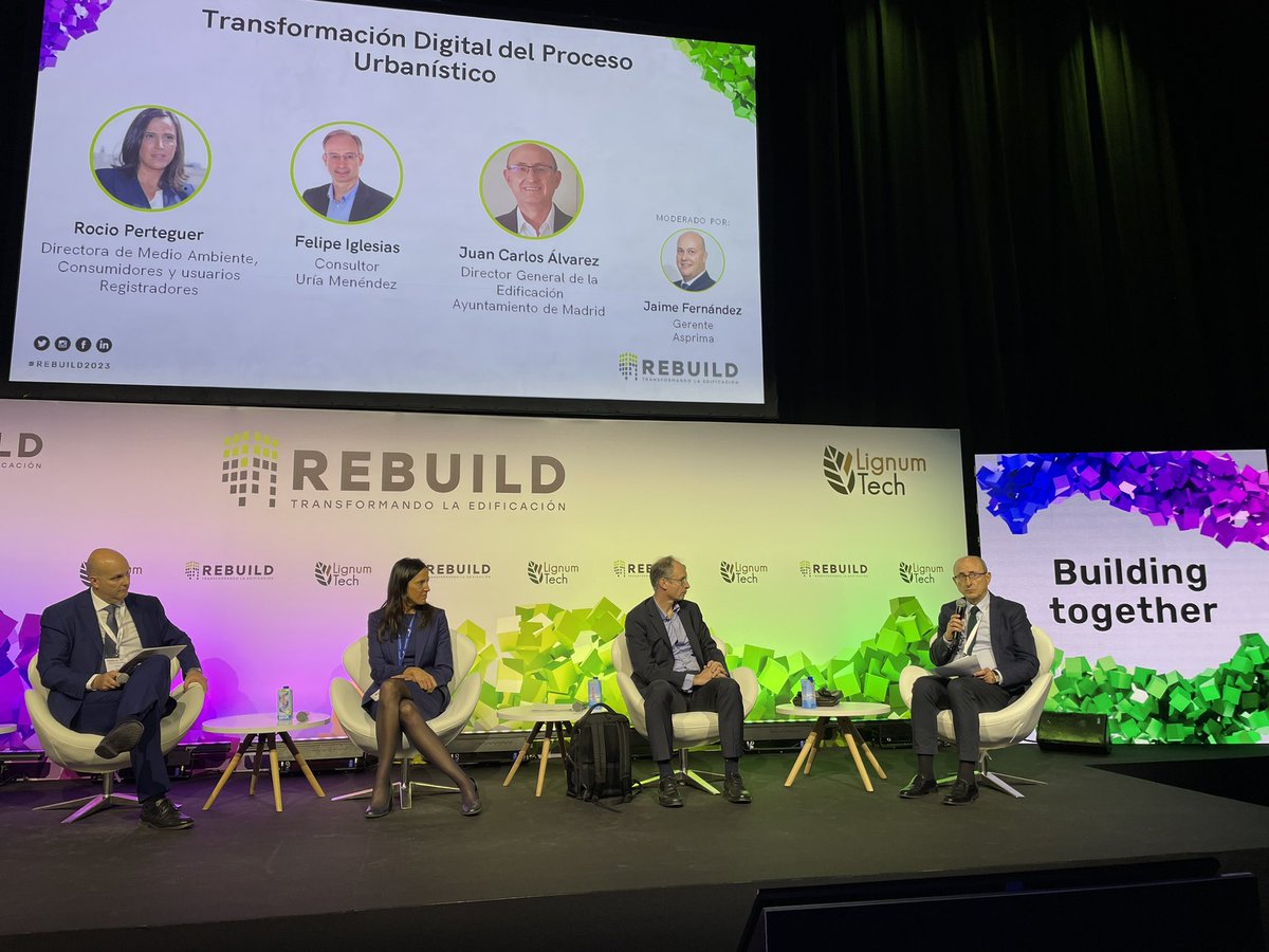 Dani G. Guerrero (@danigoguerrero) on Twitter photo Que estupendo impulso está realizando @MarianoFuentesS en el Área de Desarrollo Urbano de <a href="/MADRID/">Ayuntamiento Madrid</a> para la Transformación Digital del Proceso Urbanístico que mejore el uso del dato, <a href="/geoportalmadrid/">Geoportal del Ayuntamiento de Madrid</a> , la metodología BIM en licencias y la seguridad jurídica.
#REBUILD2023 Que estupendo impulso está realizando @MarianoFuentesS en el Área de Desarrollo Urbano de <a href="/MADRID/">Ayuntamiento Madrid</a> para la Transformación Digital del Proceso Urbanístico que mejore el uso del dato, <a href="/geoportalmadrid/">Geoportal del Ayuntamiento de Madrid</a> , la metodología BIM en licencias y la seguridad jurídica.
#REBUILD2023