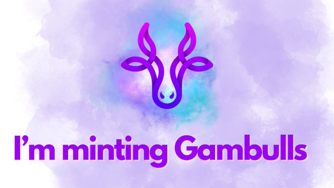 gm☕️

Are you minting? <a href="/gambulls/"></a>