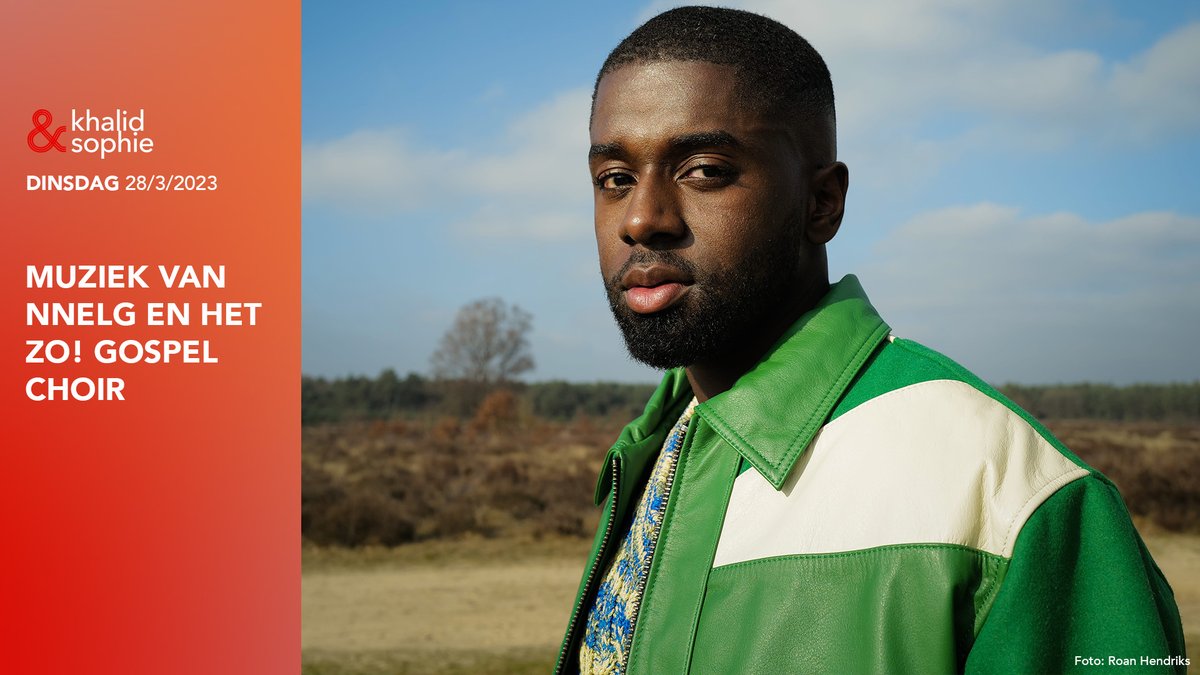 Het is dinsdag en dus tijd voor nieuwe muziek. Vandaag <a href="/vote4nnelg/">Nnelg</a> met zijn vorige week verschenen album ‘Ik Zie Je’. Samen met het <a href="/ZOGospelChoir/">ZO! Gospel Choir</a> speelt hij ‘Bagage’! #KhalidenSophie