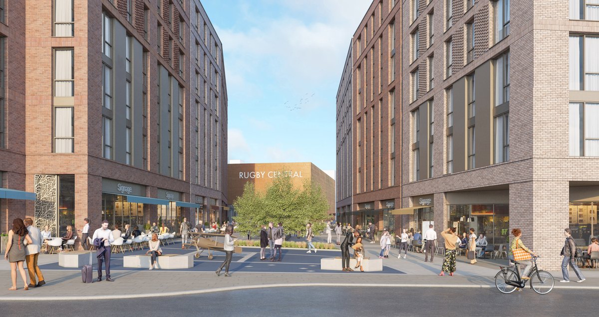 Q+A are delighted to report that Rugby Borough Council have approved the redevelopment of part of Rugby Central Shopping Centre for 200 new apartments and ground floor commercial uses. #planning #retailplanning #planningconsultants