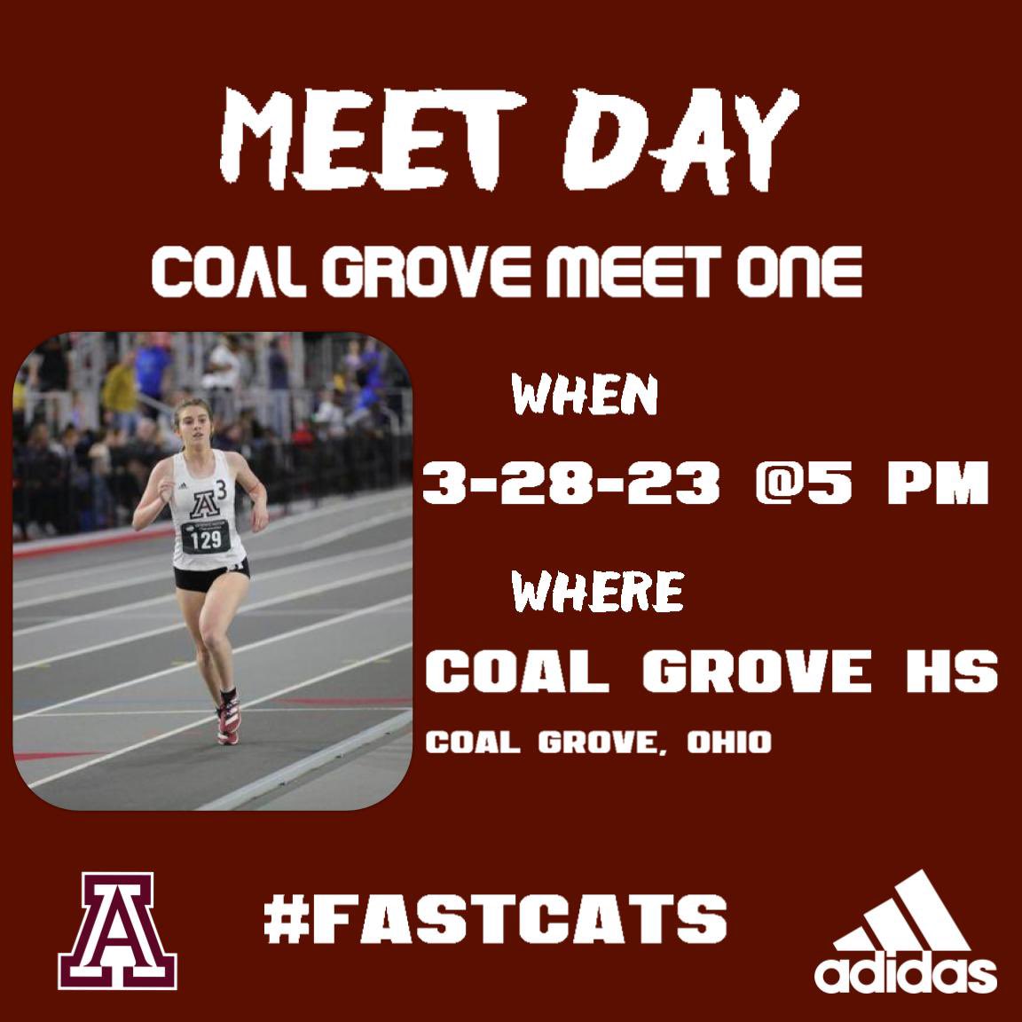 First outdoor meet of the season! 💨 ⚡️ 

#FastCats #DCrew