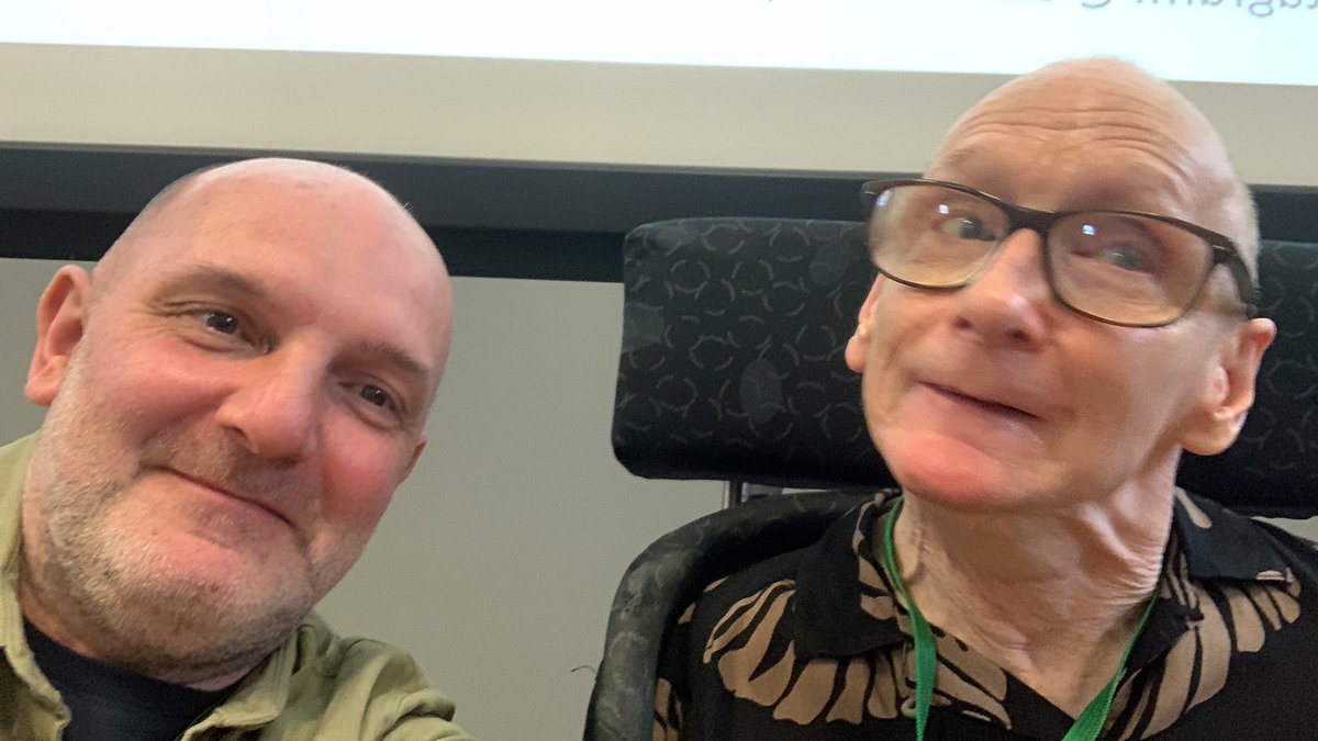 They’ve let the geordies take over! Co-chairing the <a href="/LearningDisEng/">LDEngland</a> conference with Philip Hughes no disasters yet…<a href="/NewProspects1/">New Prospects</a> <a href="/SunPeopleFirst/">Sunderland People First</a>