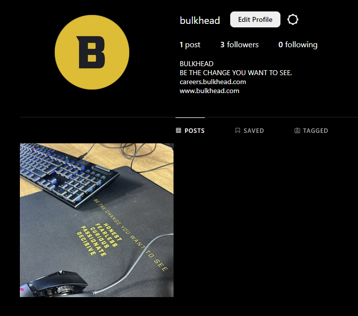 New insta is live. 

1k followers, we tweet @Wardogs concept art.