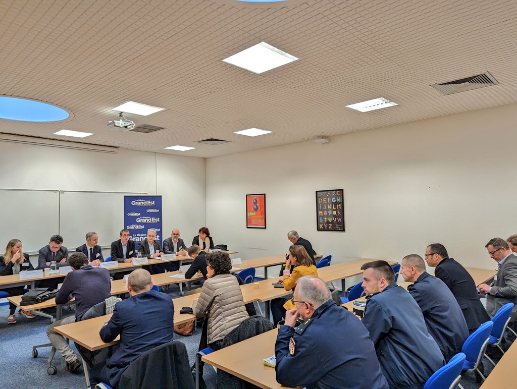 Centre Inria de l'Université de Lorraine (@inria_nancy) on Twitter photo 🔐 Matinée consacrée aux nouveaux outils régionaux pour la #cybersécurité en <a href="/regiongrandest/">Région Grand Est</a> : plan régional, centre d'assistance aux victimes, acteurs #recherche et #enseignement du territoire, startups,... <a href="/Univ_Lorraine/">Lorraine</a> <a href="/Inria/">Inria</a> <a href="/CNRS_Centre_Est/">CNRS Centre-Est</a> <a href="/labo_Loria/">Loria</a> <a href="/CYBI_CYBER/">Cybi</a> 🔐 Matinée consacrée aux nouveaux outils régionaux pour la #cybersécurité en <a href="/regiongrandest/">Région Grand Est</a> : plan régional, centre d'assistance aux victimes, acteurs #recherche et #enseignement du territoire, startups,... <a href="/Univ_Lorraine/">Lorraine</a> <a href="/Inria/">Inria</a> <a href="/CNRS_Centre_Est/">CNRS Centre-Est</a> <a href="/labo_Loria/">Loria</a> <a href="/CYBI_CYBER/">Cybi</a>