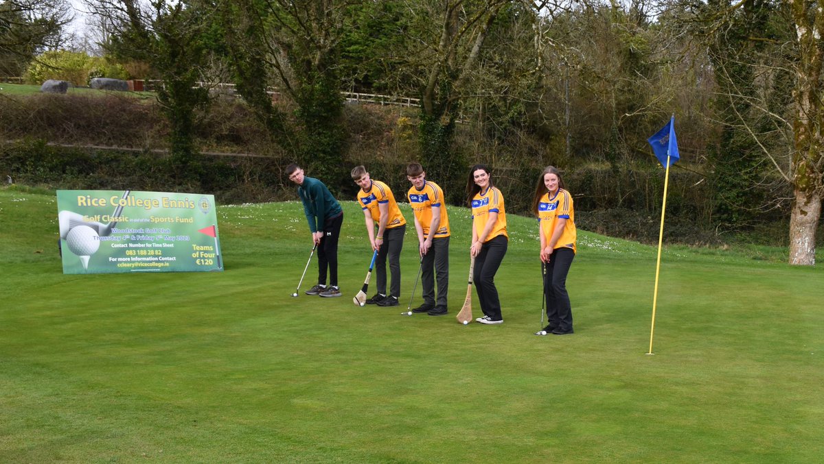 RiceCollegeNews's tweet photo. Great day at the launch of the Rice College Golf Classic! Looking forward to the 4th and 5th of May, keep eyes peeled on our social media channels over the next few weeks as we were busy at our launch day ⛳️#claregaa https://t.co/2Fp7VfzTO0