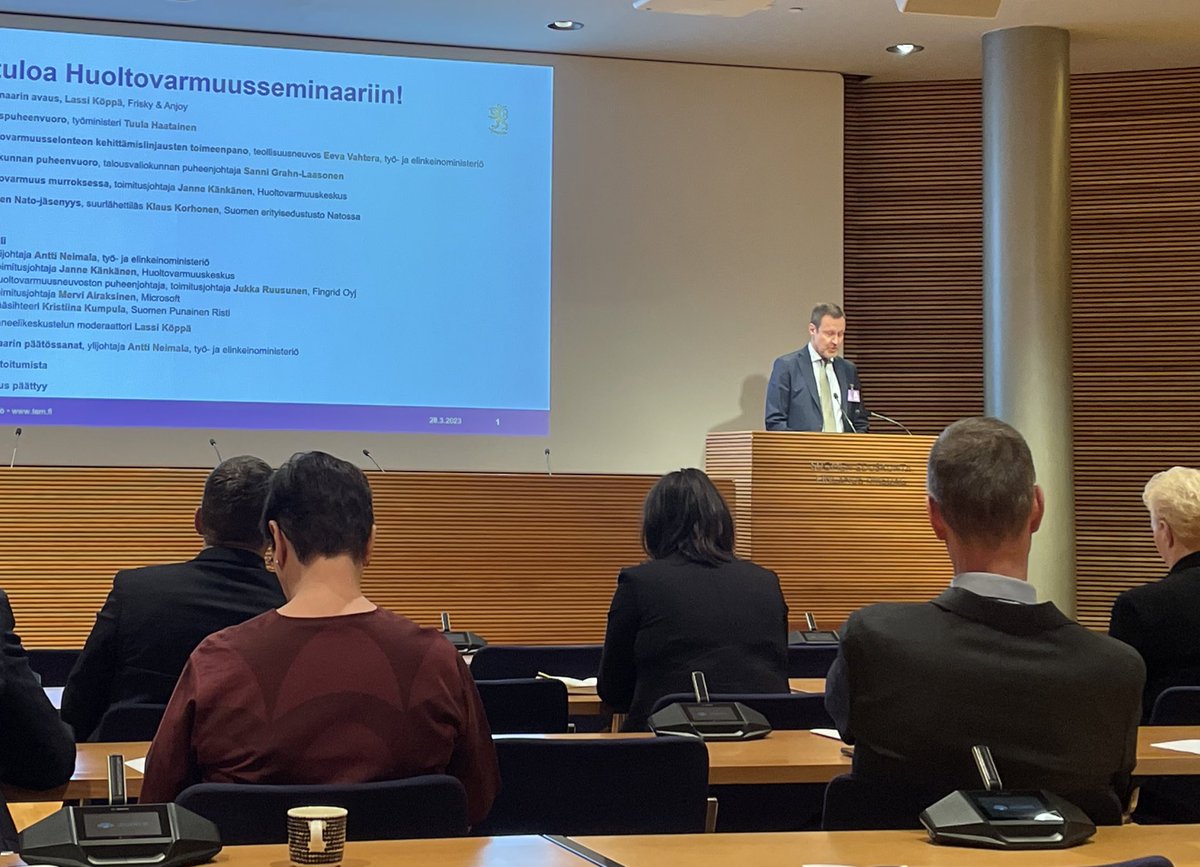 Huoltovarmuuskeskus (HVK) tweet media