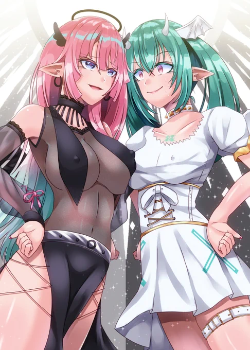 デビルじゃないm…!?!?!?!?!?#初音ミク #巡音ルカ 