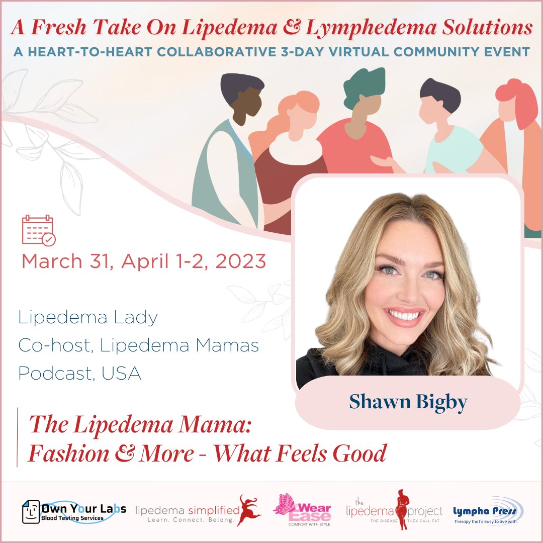 LipedemaNews's tweet image. It&apos;s not just about looking good - it&apos;s about feeling good too! The #LipedemaMama inspires us to take care of our bodies &amp;amp; wear what makes us feel comfortable &amp;amp; confident.

📌 Sign up here!👉 learn.lipedema-simplified.org/lipedema-lymph…

#lymphedema #interactiveevent #collaborativeevent #heart2heart
