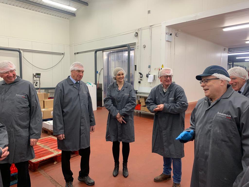 Members enjoying their visit to <a href="/HannanMeats/">Peter Hannan</a> this morning

#agrifood #agribusiness #nibusiness