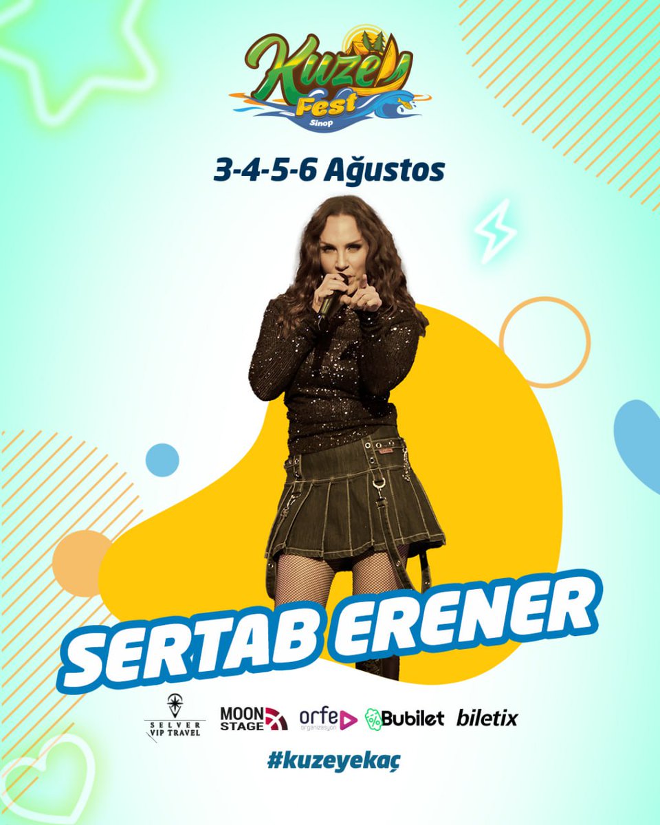 Kuzey'in gördüğü en iyi festival için gerekli olan her şey hazır... Sertab Erener, unutulmaz bir festival için bu yaz Kuzeyfest'te! 

Biletler seni bekliyor 🎟️

#kuzeyfest #kuzeyekaç #sertaberener