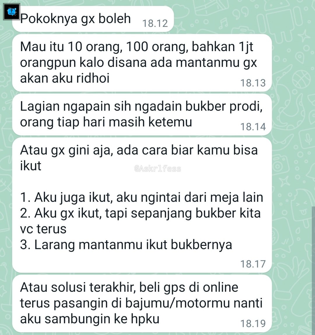 Askrlfess's tweet photo. [askrl] kalo kalian pilih solusi yang mana?😃

titipan https://t.co/pMXoPNiiz8