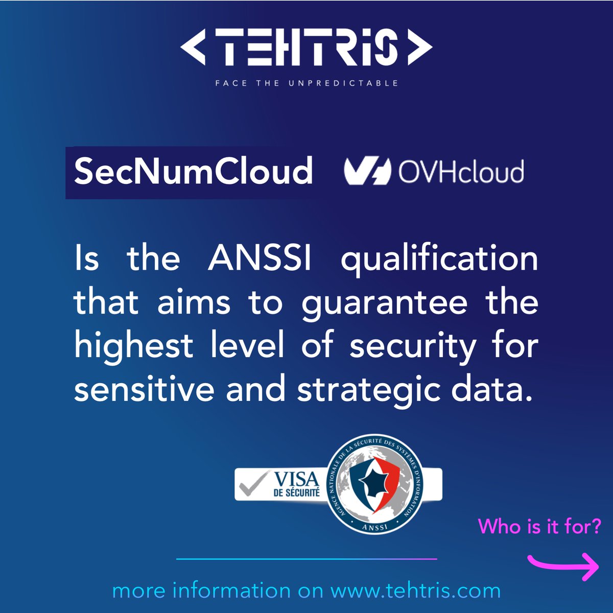 tehtris's tweet photo. Digital #Sovereignty is also technical for TEHTRIS (No backdoor, PRA, High Availability, #SecNumCloud).

It allows us to live with the worldwide giants that surround us 🇺🇸 🇨🇳 and to control our decisions. 

#cybersecurity #sovereignty #LaREFnum23 
2/8 https://t.co/bBBq1pQhbh