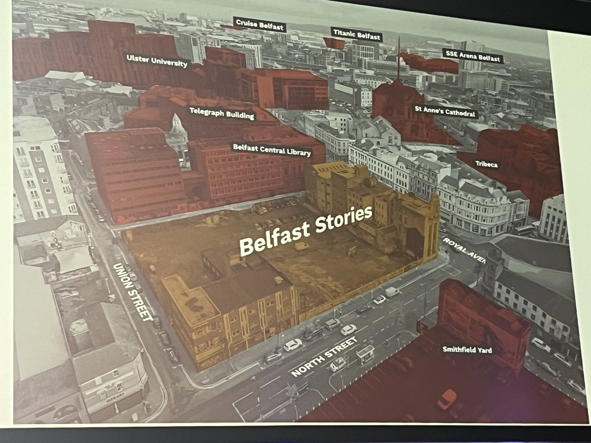 Name 2 local food &amp; drink items that must be in <a href="/belfast_stories/">Belfast Stories</a> that visitors would travel to NI for…
1. ❓
2.❓

<a href="/WendyLangham/">Wendy Langham</a> discusses how 
stories 📖are our currency and screen is our medium 🎥 and calls us to help inform that story. <a href="/belfastcc/">Belfast City Council</a> <a href="/NITouristBoard/">Tourism NI</a> <a href="/daera_ni/">DAERA</a>