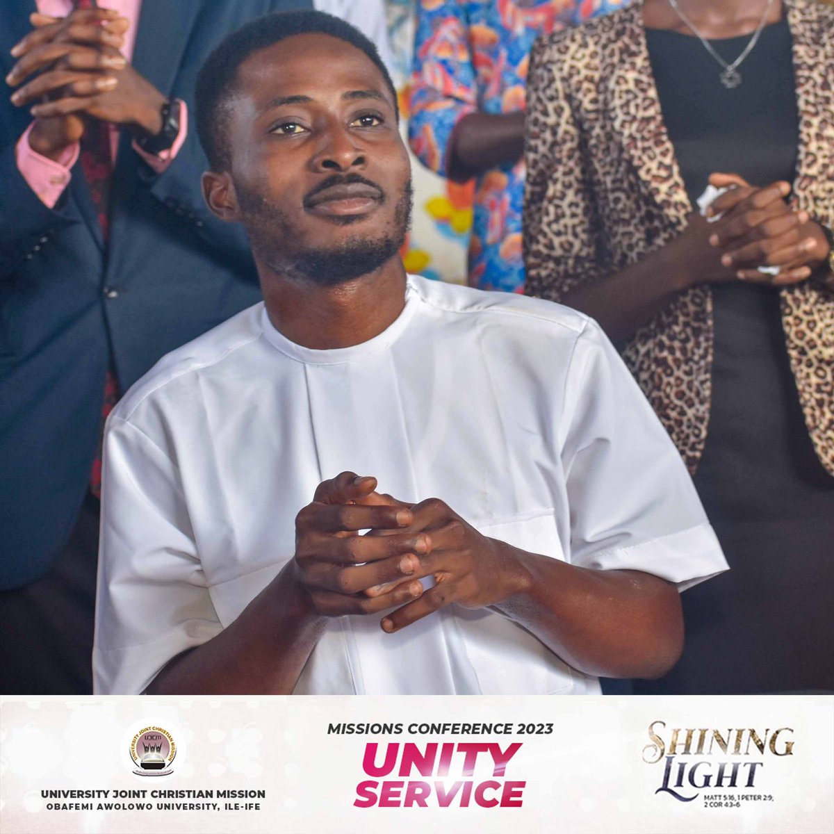 ujcmoau's tweet image. “The light shines in the darkness, and the darkness has not overcome it.”
John 1:5
This is our own incantation in the kingdom.
If you don't understand this statement, then I know you missed service on Sunday.

#ShinningLight
#UnityService
#Missions23
#UJCMOAU