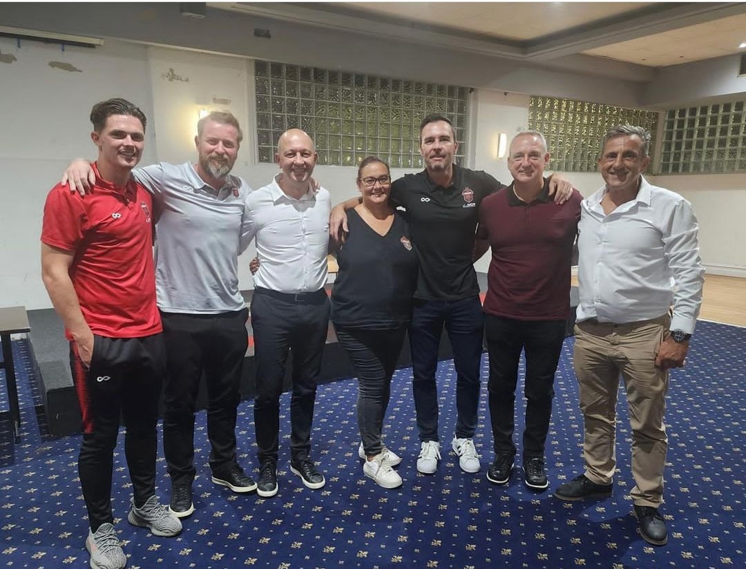 🇦🇺🍀 The Aussie x @CelticFC connection 💪💪 Hoops Legend Paul McStay was in the grandstand last weekend watching his son, Chris, play a pivotal role in our 3-0 win over @CCMariners in the @NPLNSW . Carney x McStay 🤝Postecoglou x Mooy