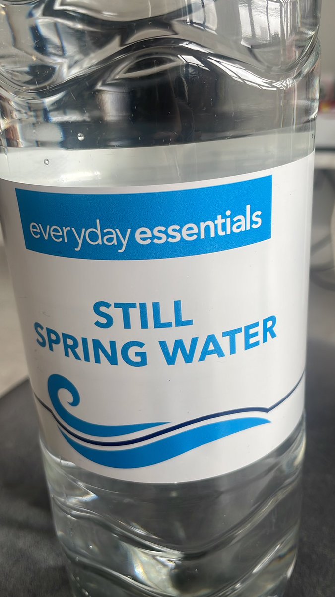 Josh_Chidlow's tweet photo. @AldiUK what did you do to the *still spring water* they all have a taste of carbonation……!? This is the 5 bottle I’ve had to throw out… https://t.co/HEkjAr28lD