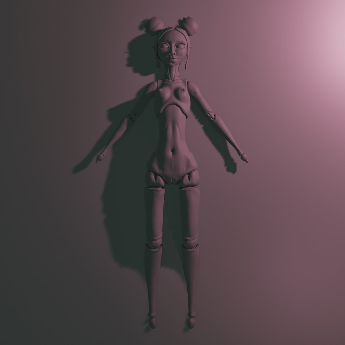 mamkinkwartal's tweet photo. stylized model for a doll
#Modeling #sculpting #retopology #rigging #short #animation #texturing #3db #furr
#3d #art #artstation #avatars #blender #sfw #model #nsfw #skulpt #body #VRChat #lolpoly #hipoly #character #twitch #picart #modeling #gamedev https://t.co/S3PzwKGfjY
