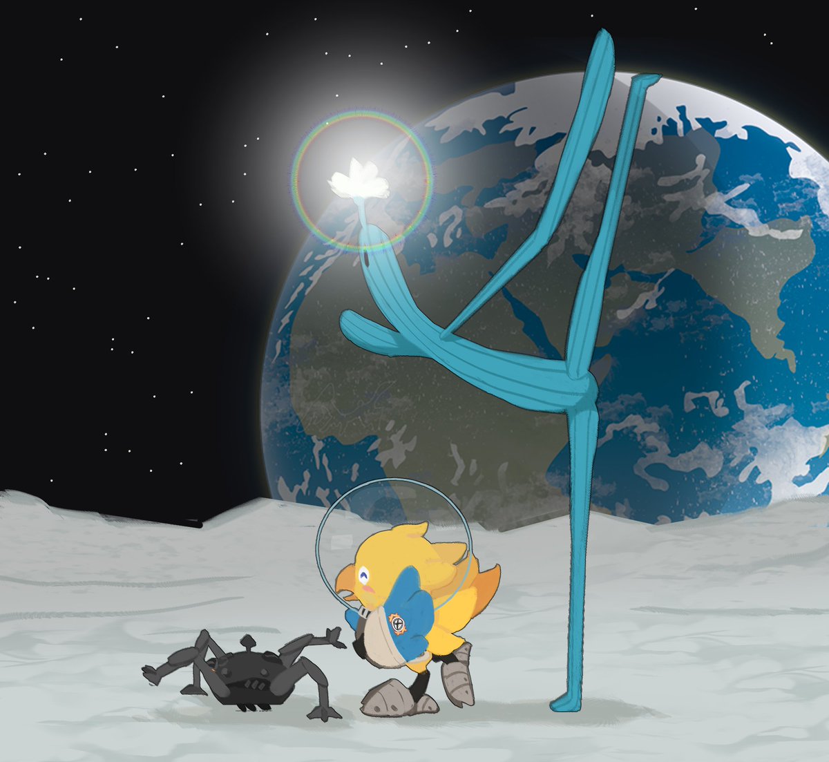 빛의 전사가 접속하지 않아도 여행은 계속 된다네~

#FFXIVART