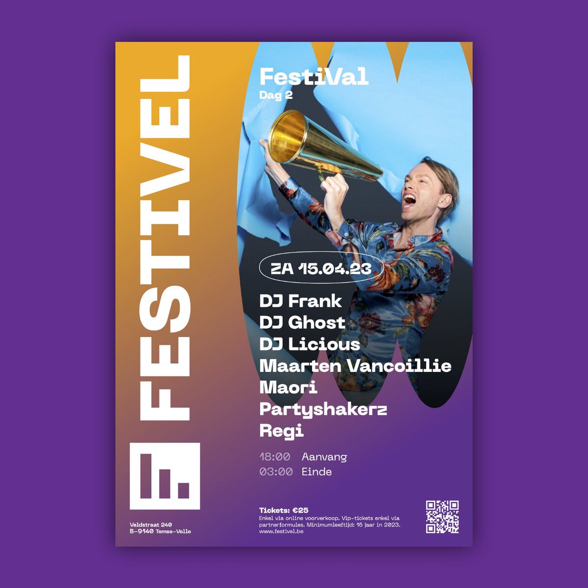 Kom en dans zoals nooit tevoren op de beats van deze Belgische toppers! 🙌🏻😎 @REALDJFRANK @realdjghost @djlicious @Maartn @DjMaori @PartyShakerzBE @Realregi - festivel.be - Tickets: tickets.festivel.be/nl