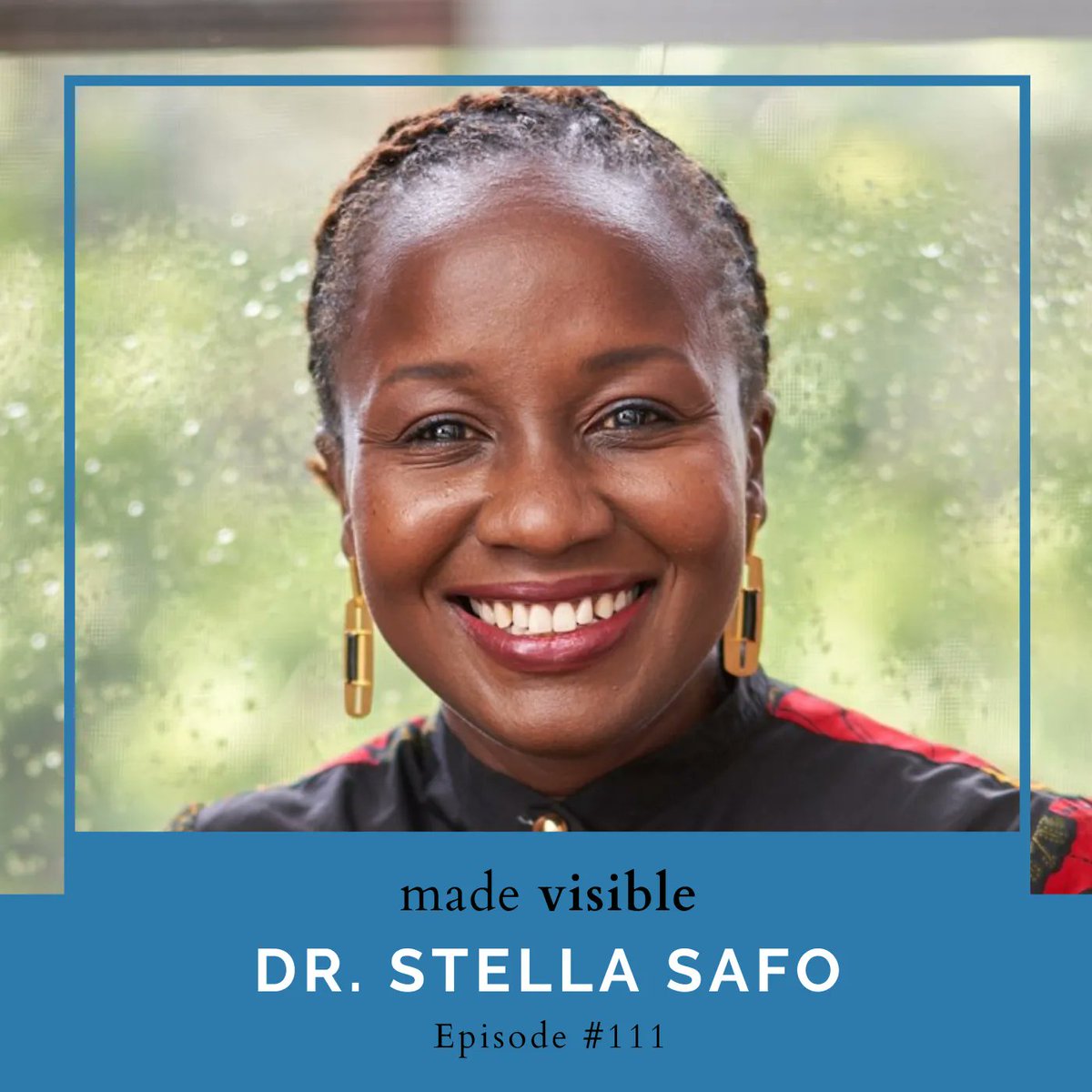 #ICYMI: JEH's own Dr. Stella Safo (@AmmahStarr) was the latest guest on the 'Made Visible' podcast with @harper_spero! Listen now to this conversation on chronic illness, stigma, and health equity: buff.ly/3lNpzs5