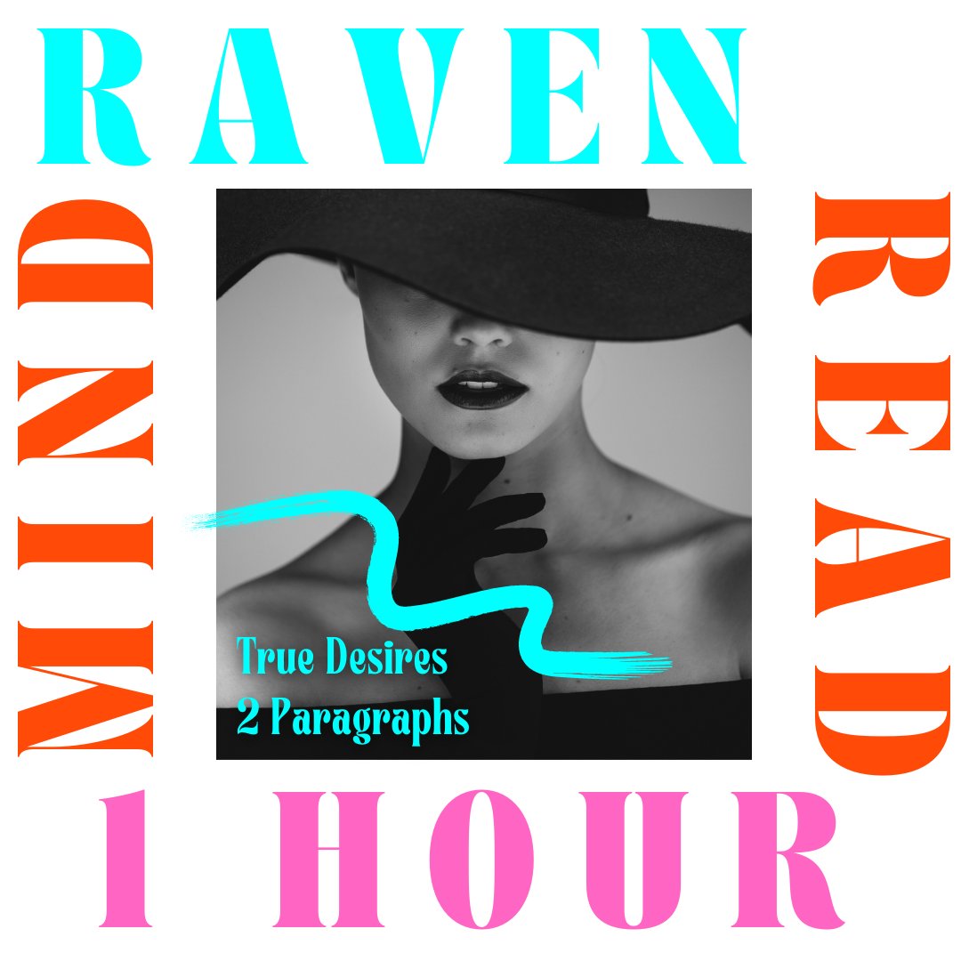 ravenpsychic_'s tweet photo. Same Hour Psychic reading | I will read their mind with Telepathy | True Desires What do they want ? | 1 Hour Psychic Reading https://t.co/XUAjXZCxul via @Etsy #love #telepathy #desires #samehour #psychicreading #tuesdayvibe #TuesdayFeeling #etsy https://t.co/ZxevcMXoKR