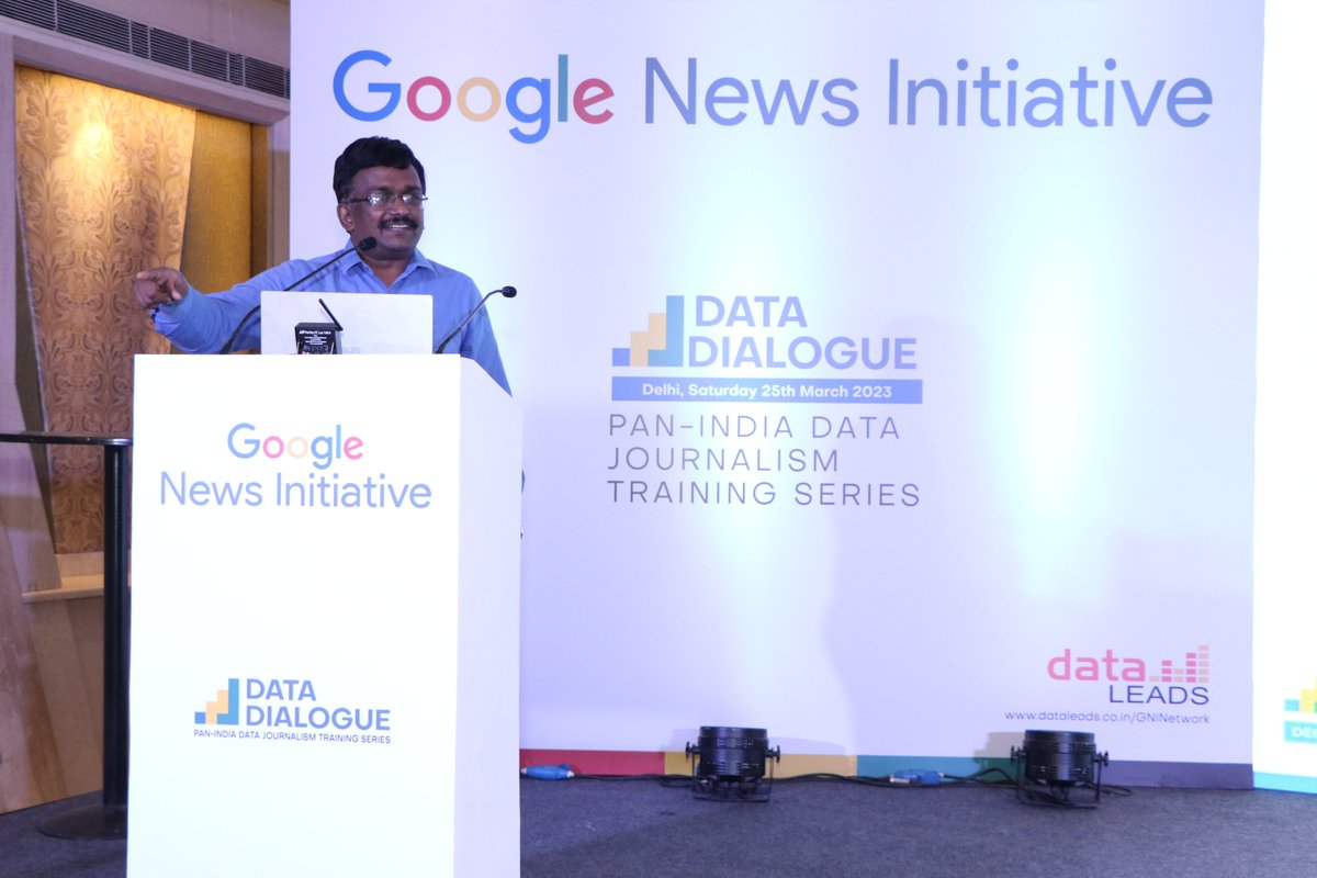 data_LEADS's tweet photo. Our trainers, experts in their fields took the center stage to walk us through data and its influence in storytelling of gender, health, budget at #DataDialogue @GoogleNewsInit
@MePiyush @RuchiraSen67 @drapjtweets @johnraja
#DataJournalism https://t.co/xPoEIJbaG0