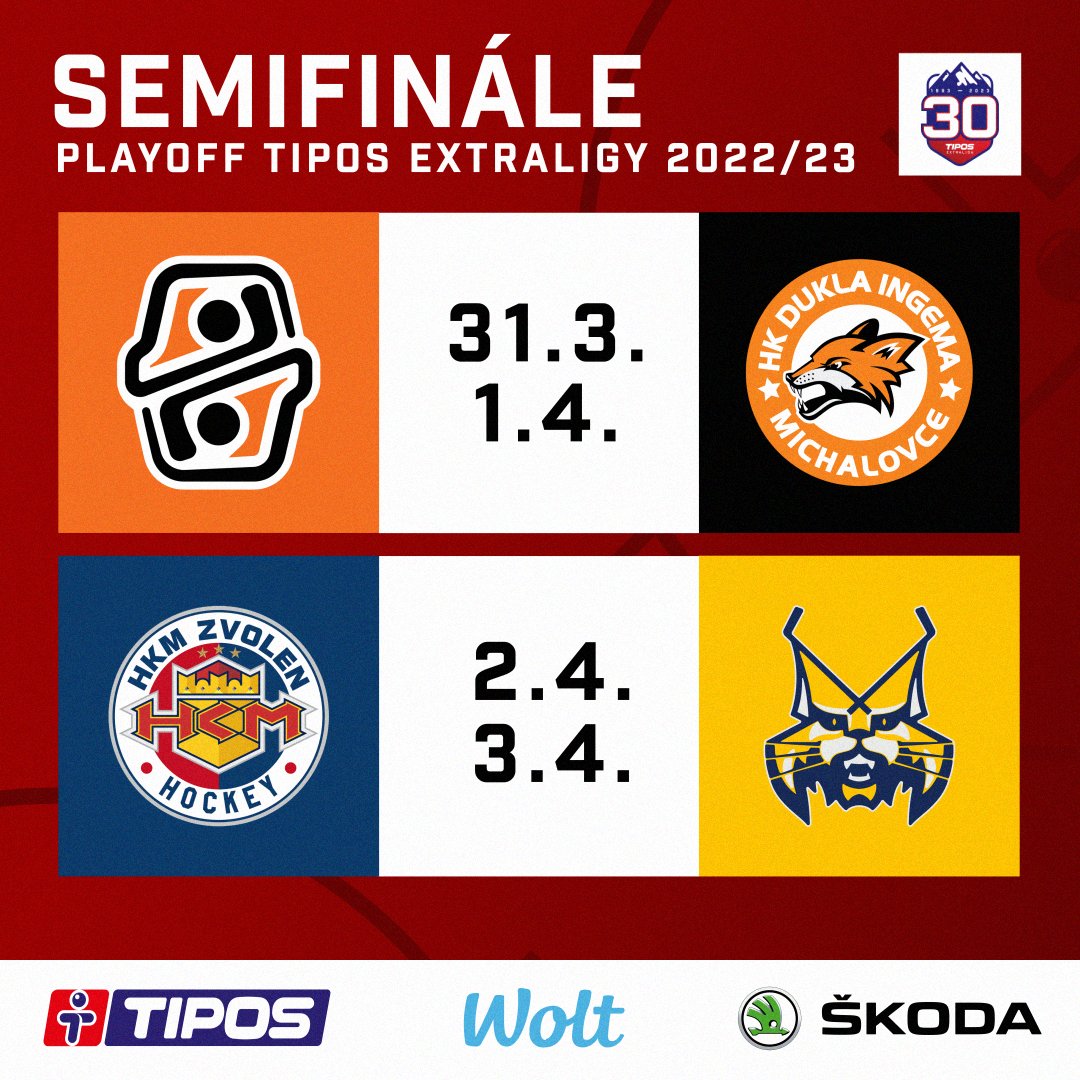 Semifinále štartujeme už tento piatok🏒😎