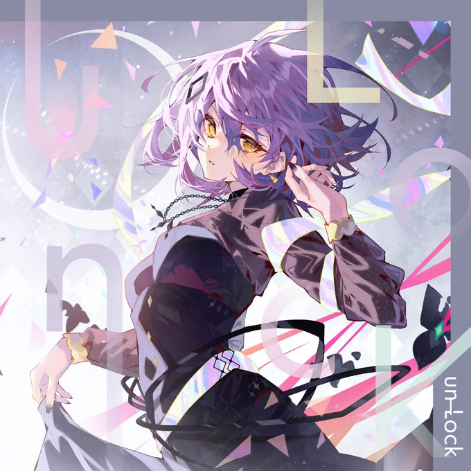 雨ニマケテモ2ndアルバム「un-Lock」ジャケットイラストを描かせて頂きました!何卒宜しくお願いします  