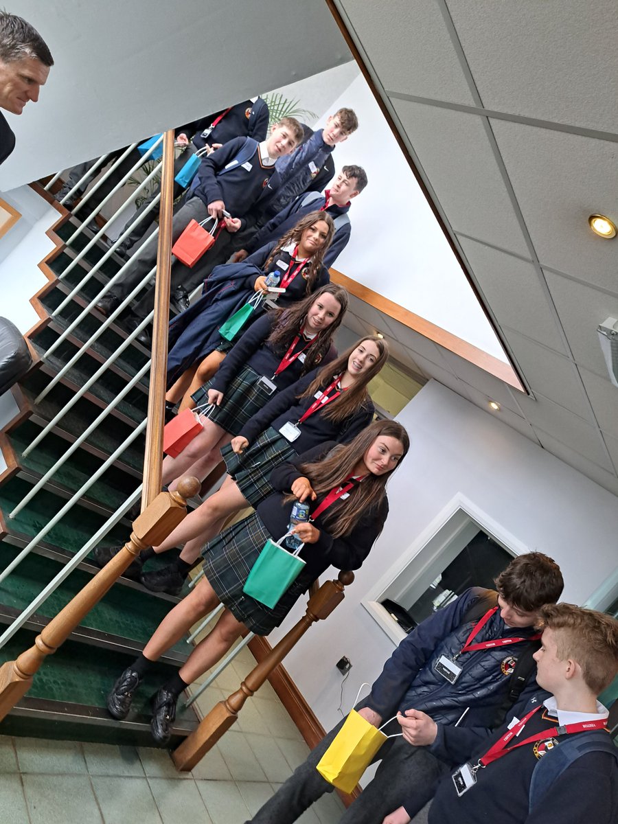 alisonjennorman's tweet photo. Thanks to all in Smurfit Kappa Security Concepts @smurfitkappa for a super site visit for the students @cc_avondale .Great to see such leadership in the area of sustainability, including the planting of the wildflower meadow. @BITCIEducation World of Work Program https://t.co/DtIPeTZnr1