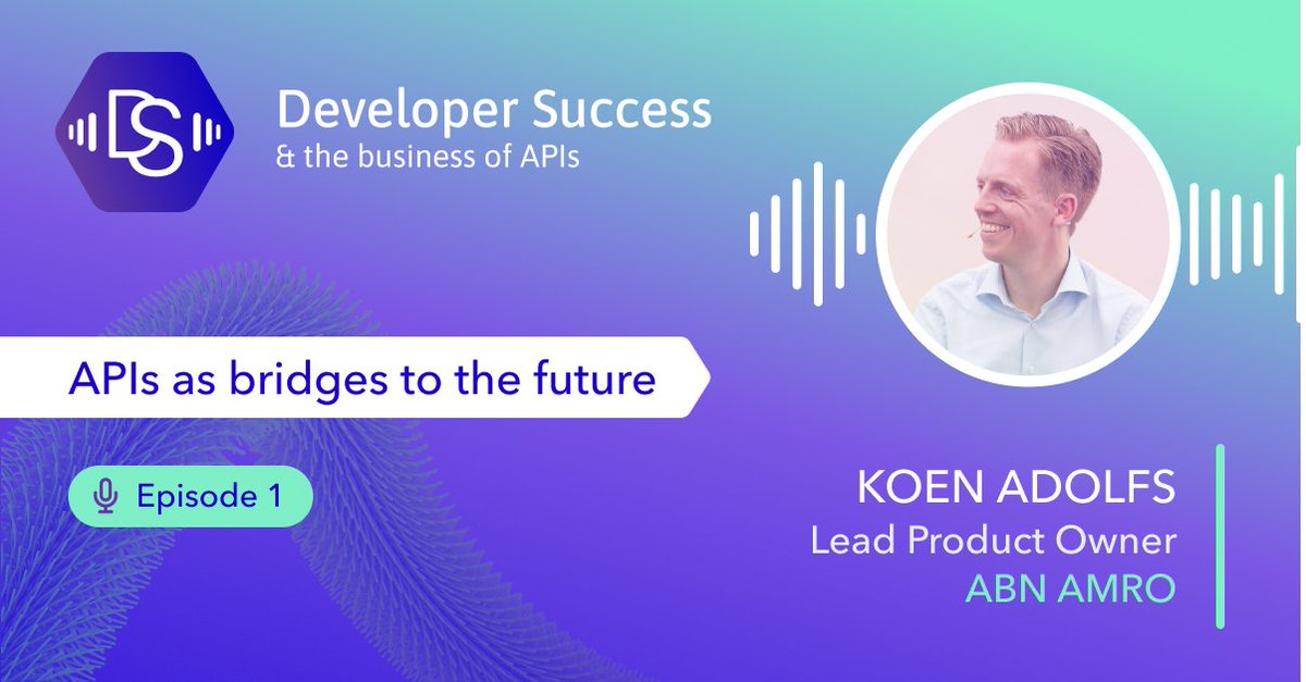 APItheDocs's tweet image. The first episode of our new #podcast with @KoenAdolfs is now available 🎉 

Tune in to hear how a leading bank could shift to #APIfirst strategy, why it was beneficial &amp;amp; what they&apos;ve been doing to make their #APIprogram successful.

🎧 ow.ly/kNkW50NtAJi

#developersuccess